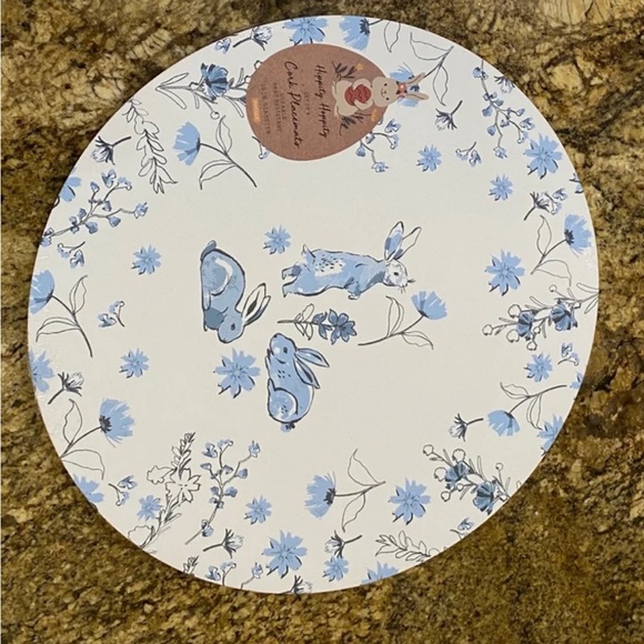 Envogue home hippity hoppity cork placemat set of 4 - Brand new!  LAST SET - Picture 4 of 4